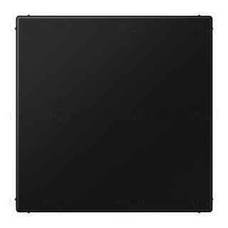 Заглушка с опорной пластиной Jung черный матовый LS994BSWM LS994BSWM
