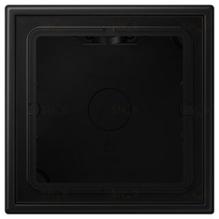 Коробка одинарная для накладного монтажа Jung LS 990 черный матовый LS581ASWM LS581ASWM