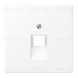 Розетка компьютерная одинарная RJ45 6-й кат. Jung белый матовый EPUAE8UPOK6+LS969-1UAWWM EPUAE8UPOK6 + LS969-1UAWWM