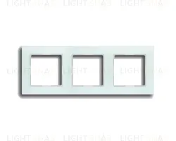 Рамка тройная Jung A Creation стекло белое матовое AC583GLWMT AC583GLWMT