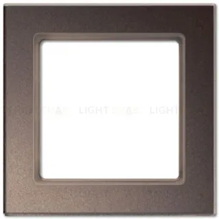 Рамка одинарная Jung A Creation мокко стекло AC581GLMO AC581GLMO