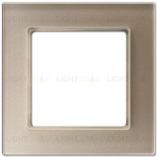 Рамка одинарная Jung A Creation стекло шампань AC581GLCH AC581GLCH