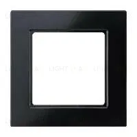 Рамка одинарная Jung A Creation черный глянцевый AC581SW AC581SW