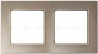 Рамка двойная Jung A Creation шампань AC582CH AC582CH