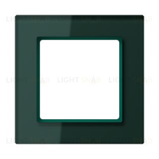 Рамка одинарная Jung A creation, изумрудное стекло AC581GLSG AC581GLSG