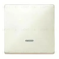 Выключатель одноклавишный проходной с подсветкой Merten (вкл/выкл с 2-х мест) 10А/250В MTN3136-0000+MTN438044 MTN3136-0000 + MTN438044