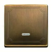 Выключатель одноклавишный проходной с подсветкой Merten (вкл/выкл с 2-х мест) 10А/250В MTN3136-0000+MTN438043 MTN3136-0000 + MTN438043