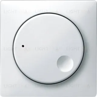 Светорегулятор поворотно-нажимной универсальный Merten LED 4-200Вт, 4-400 Вт. для ламп накал. и галог., белый глянцевый MTN5134-0000+MTN5250-4019 MTN5134-0000 + MTN5250-4019