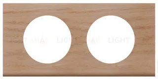 Рамка двухместная Legrand Celiane, дуб беленый 69052 69052