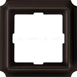 Рамка одинарная Merten Antique, коричневая MTN4010-4715 MTN4010-4715