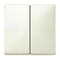 Выключатель двухклавишный Merten 10А/250В MTN3115-0000+MTN412544 MTN3115-0000 + MTN412544