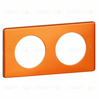 Рамка двухместная Legrand Celiane оранж пунктум 68762 68762