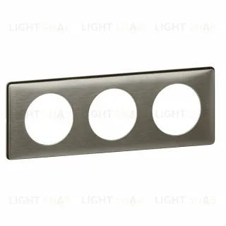 Рамка трехместная Legrand Celiane вольфрам 68973 68973