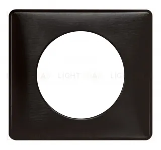 Рамка одноместная Legrand Celiane карбон 68981 68981