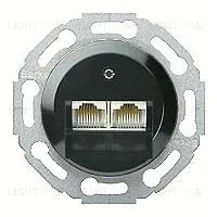 Розетка компьютерная двойная Berker RJ45 6-й кат. 140901+epuae8-8upok6 140901 + epuae8-8upok6