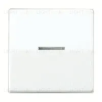 Выключатель одноклавишный с подсветкой универсальный Jung (вкл/выкл с 2-х мест), 10А/250В 506u+90+as591ko5ww 506u + 90 + as591ko5ww