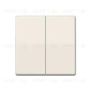 Выключатель двухклавишный проходной Jung (вкл/выкл с 2-х мест), 10А/250В 509u+AS591-5 509u + AS591-5