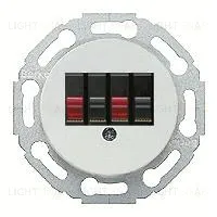 Акустическая розетка двойная Berker 110910+1040 110910 + 1040