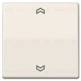 Выключатель управления жалюзи кнопочный Jung, 10А/250В 539VU+AS591-5P 539VU + AS591-5P