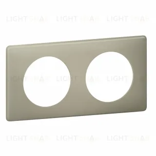 Рамка двухместная Legrand Celiane Грин перкаль 66712 66712
