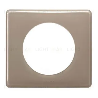 Рамка одноместная Legrand Celiane, кофейный глянец 66611 66611