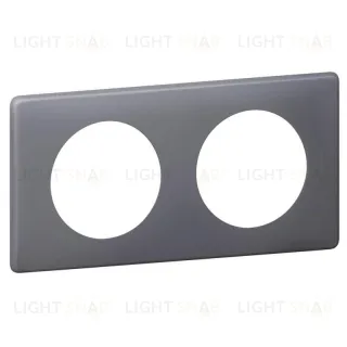 Рамка двухместная Legrand Celiane Фиолетовая перкаль 66732 66732