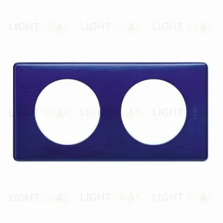 Рамка двухместная Legrand Celiane, чернильная ночь 68782 68782