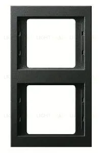 Рамка двойная для вертикального монтажа Berker K.1, антрацит 13237006 13237006