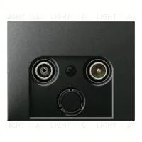 Телевизионная розетка проходная Berker TV-FM 12017016+S2900-10 12017016 + S2900-10