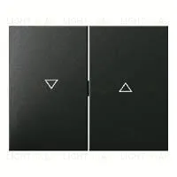 Выключатель управления жалюзи кнопочный Berker, 10А/250В 503520+14357106 503520 + 14357106