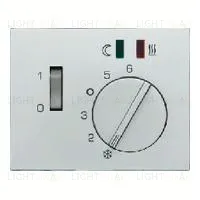 Терморегулятор Berker с выносным датчиком, для электрического теплого пола, 10A/230B 16727104+FRe 525 22 16727104 + FRe 525 22