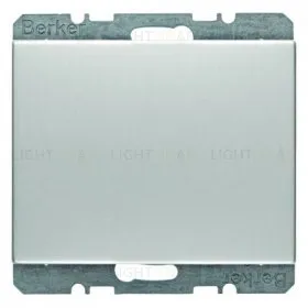 Заглушка с суппортом Berker , металл алюминий 10457003 10457003