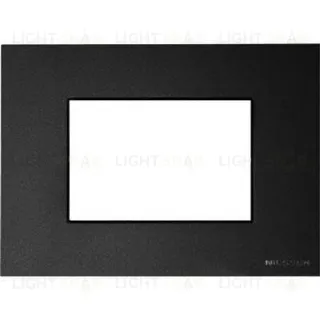 Рамка на 3 модуля ABB Niessen Zenit, итальянский стандарт (антрацит) 2CLA247300N1801+2CLA247390N1001 2CLA247300N1801 + 2CLA247390N1001