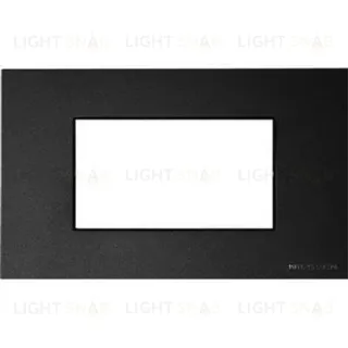 Рамка на 4 модуля ABB Niessen Zenit, итальянский стандарт (антрацит) 2CLA247400N1801+2CLA247490N1001 2CLA247400N1801 + 2CLA247490N1001