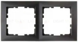 Рамка двойная Berker S.1 антрацит 10129949 10129949