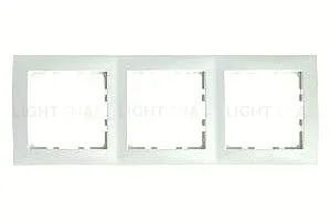 Рамка тройная Berker S.1 белый матовый 10139909 10139909
