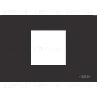 Рамка на 2 модуля ABB Niessen Zenit, итальянский стандарт (антрацит) 2CLA247200N1801+2CLA247390N1001 2CLA247200N1801 + 2CLA247390N1001