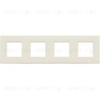 Рамка четверная ABB Niessen Zenit, немецкий стандарт (белый) 2CLA227400N1101+2CLA227190N1001+2CLA227190N1001+2CLA227190N1001+2CLA227190N1001 2CLA227400N1101 + 2CLA227190N1001