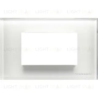 Рамка на 4 модуля ABB Niessen Zenit, итальянский стандарт (белое стекло) 2CLA247400N3001+2CLA247490N1001 2CLA247400N3001 + 2CLA247490N1001