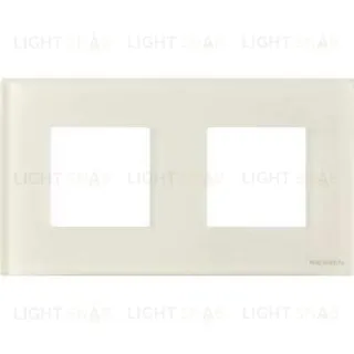 Рамка двойная ABB Niessen Zenit, немецкий стандарт (белое стекло) 2CLA227200N3001+2CLA227190N1001+2CLA227190N1001 2CLA227200N3001 + 2CLA227190N1001