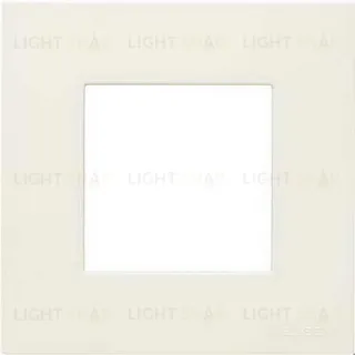 Рамка одинарная ABB Niessen Zenit, немецкий стандарт (белый) 2CLA227100N1101+2CLA227190N1001 2CLA227100N1101 + 2CLA227190N1001