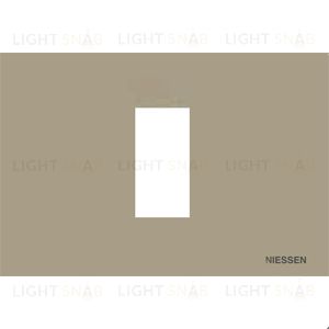 Рамка на 1 модуль ABB Niessen Zenit, итальянский стандарт (шампань) 2CLA247100N1901+2CLA247390N1001 2CLA247100N1901 + 2CLA247390N1001