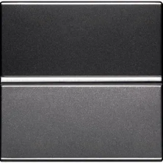 Выключатель одноклавишный ABB Niessen Zenit 16А (антрацит) 2CLA220100N1801 2CLA220100N1801