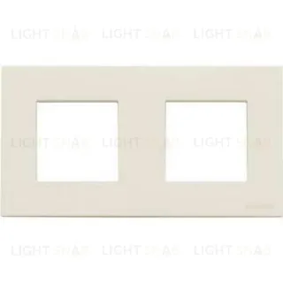 Рамка двойная ABB Niessen Zenit, немецкий стандарт (белый) 2CLA227200N1101+2CLA227190N1001+2CLA227190N1001 2CLA227200N1101 + 2CLA227190N1001