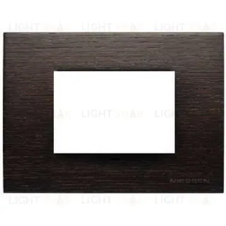 Рамка на 3 модуля ABB Niessen Zenit, итальянский стандарт (венге) 2CLA247300N2101+2CLA247390N1001 2CLA247300N2101 + 2CLA247390N1001