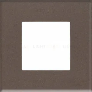 Рамка одинарная ABB Niessen Zenit, немецкий стандарт (кофейное стекло) 2CLA227100N3701+2CLA227190N1001 2CLA227100N3701 + 2CLA227190N1001