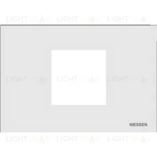 Рамка на 2 модуля ABB Niessen Zenit, итальянский стандарт (белый) 2CLA247200N1101+2CLA247390N1001 2CLA247200N1101 + 2CLA247390N1001