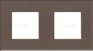 Рамка двойная ABB Niessen Zenit, немецкий стандарт (кофейное стекло) 2CLA227200N3701+2CLA227190N1001+2CLA227190N1001 2CLA227200N3701 + 2CLA227190N1001