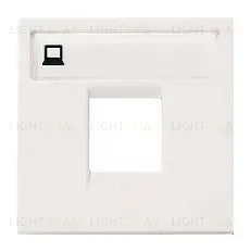 Розетка компьютерная 8 контактов одноместная ABB Niessen Zenit, категория 5E (Белый) 2CLA201850A1001+2CLA221810N1101 2CLA201850A1001 + 2CLA221810N1101