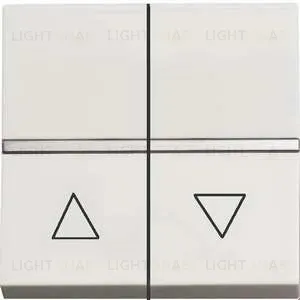 Выключатель жалюзи с фиксацией ABB Niessen Zenit 16А (Белый) 2CLA224410N1101 2CLA224410N1101